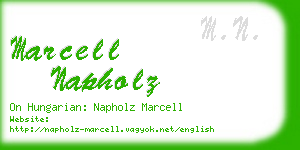 marcell napholz business card